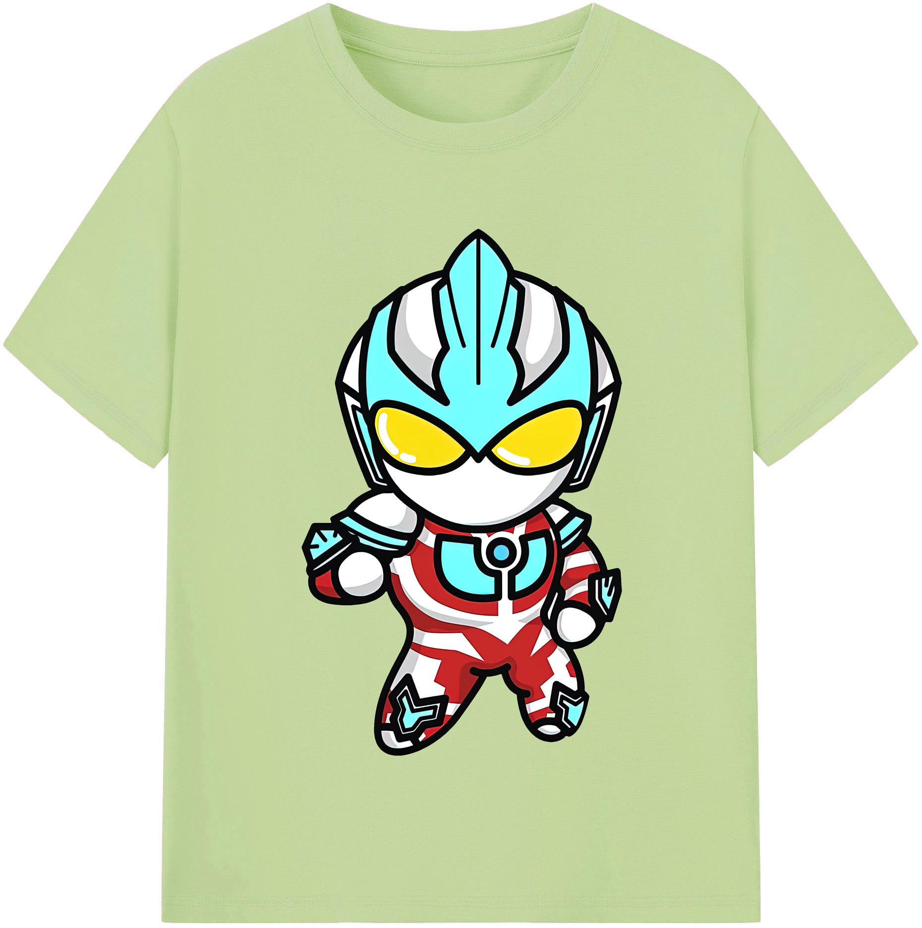 （画像用） ウルトラマン Ultraman 綿100％半袖Tシャツ（フロントプリント）